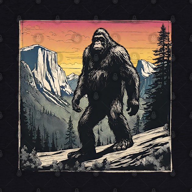 Coolest Bigfoot Believer Wanderlust in the Retro Japanese Mountains by DaysuCollege